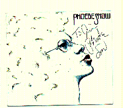 Phoebe Snow autograph on album.